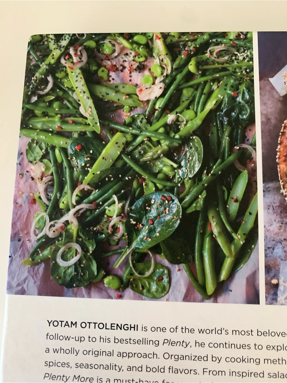 Plenty More by Yotam Ottolenghi- Hardcover Cookbook (veggie recipes)